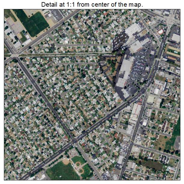 La Puente, California aerial imagery detail