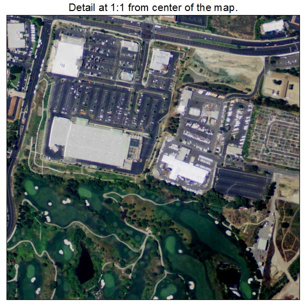Laguna Woods, California aerial imagery detail