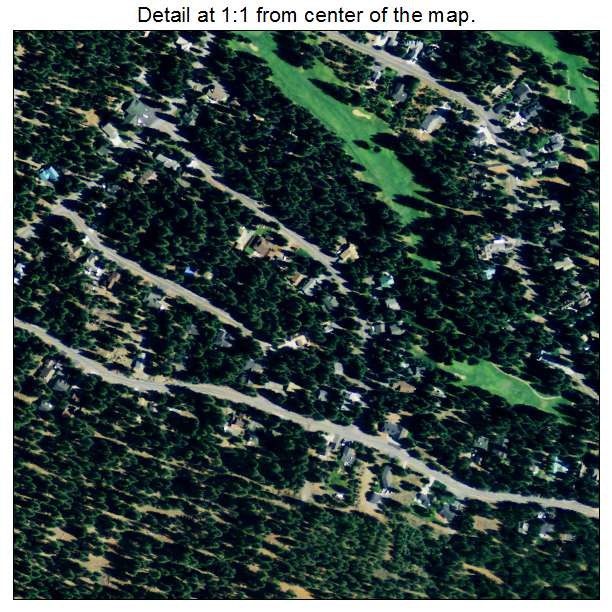 Lake Almanor West, California aerial imagery detail