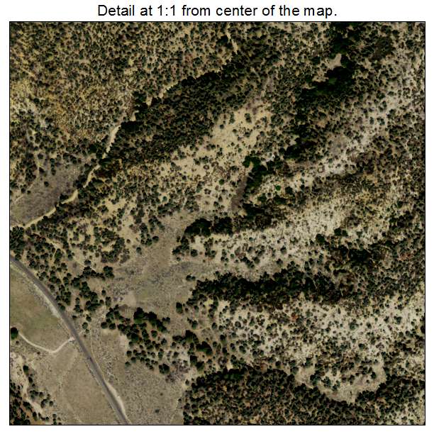 Lake of the Woods, California aerial imagery detail