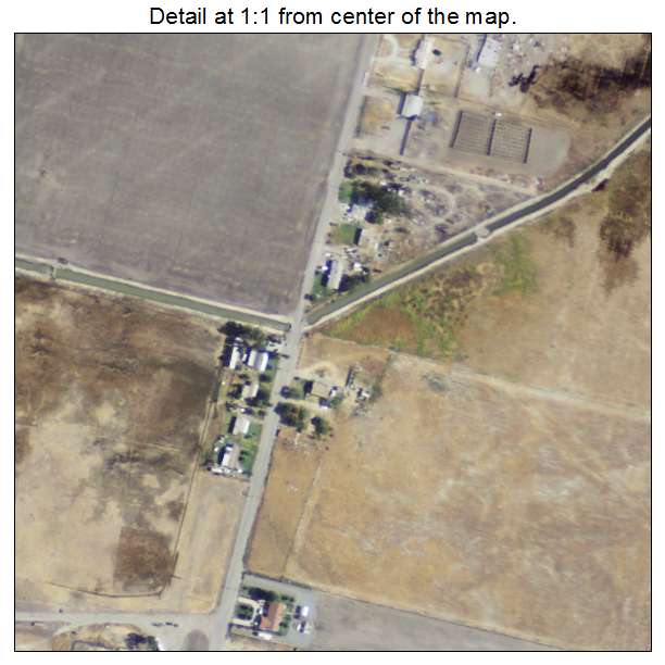 Lanare, California aerial imagery detail