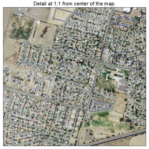 Lemoore, California aerial imagery detail