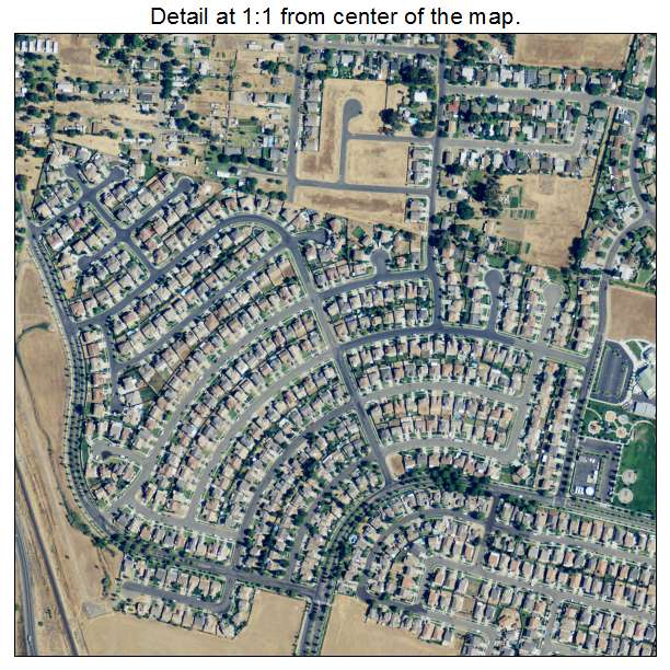 Linda, California aerial imagery detail