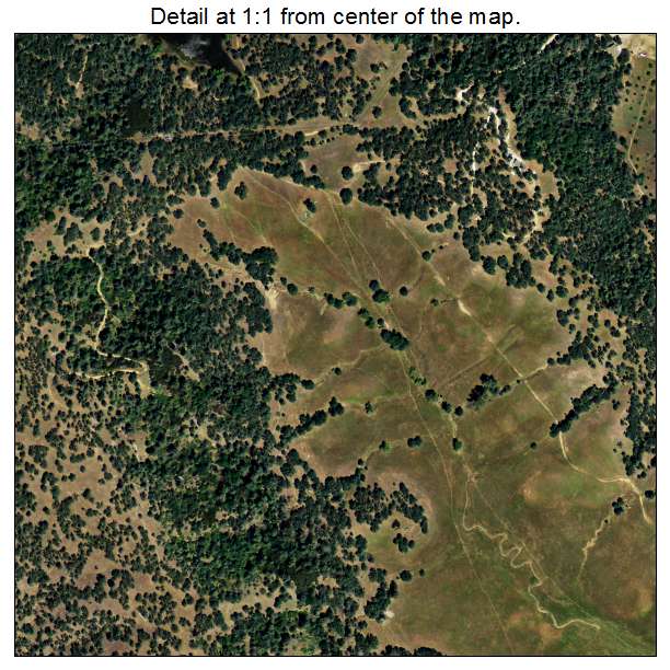 Lower Lake, California aerial imagery detail
