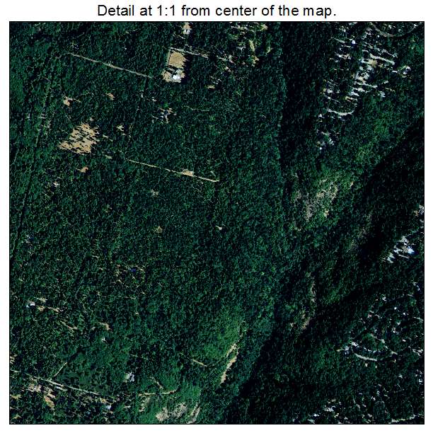 Magalia, California aerial imagery detail