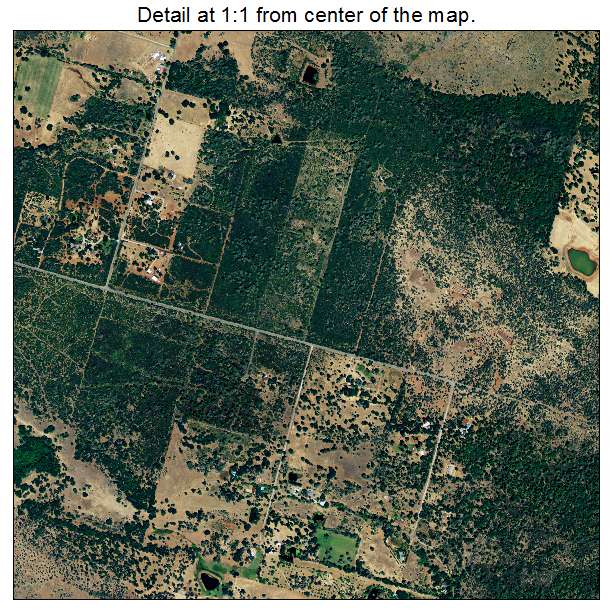 Manton, California aerial imagery detail