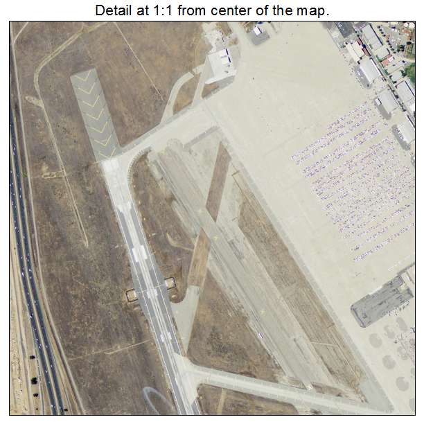 March AFB, California aerial imagery detail