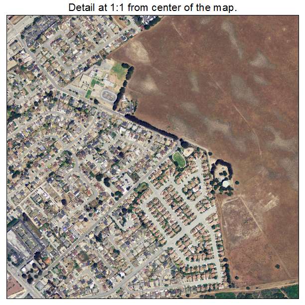 Marina, California aerial imagery detail