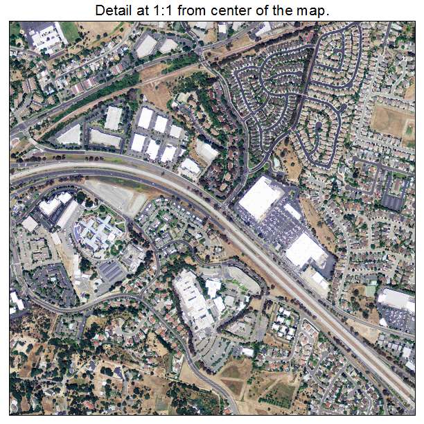 Martinez, California aerial imagery detail