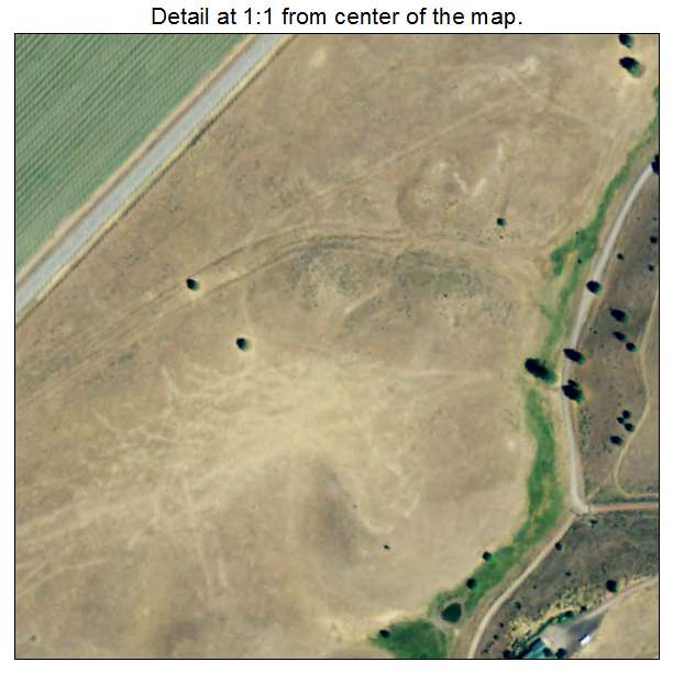 McArthur, California aerial imagery detail