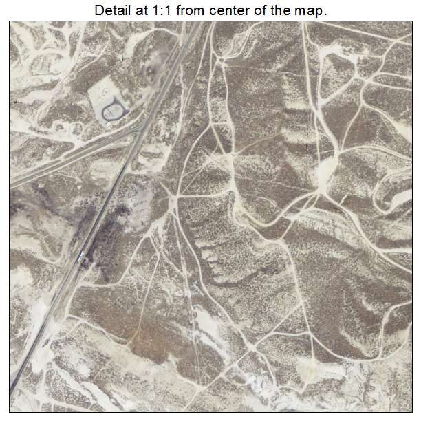 McKittrick, California aerial imagery detail