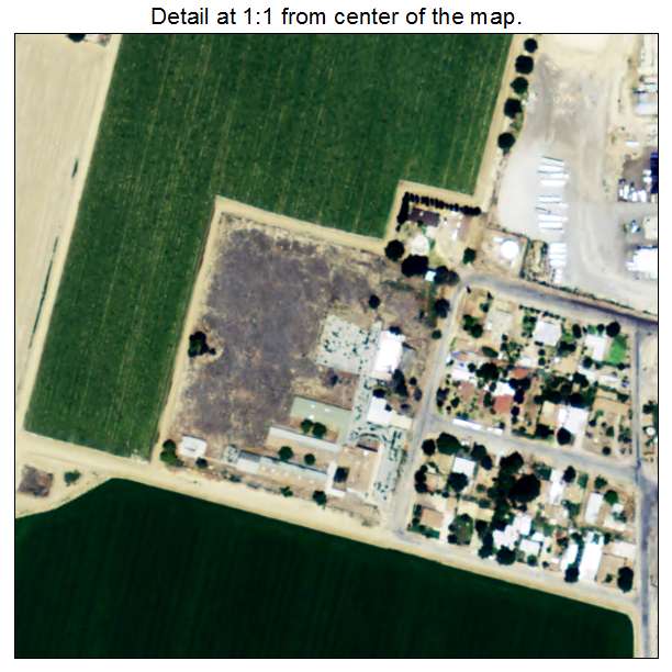 Mettler, California aerial imagery detail
