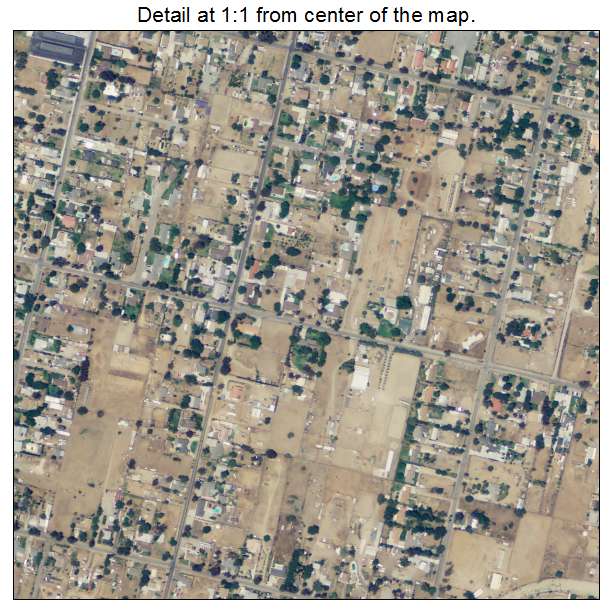 Mira Loma, California aerial imagery detail