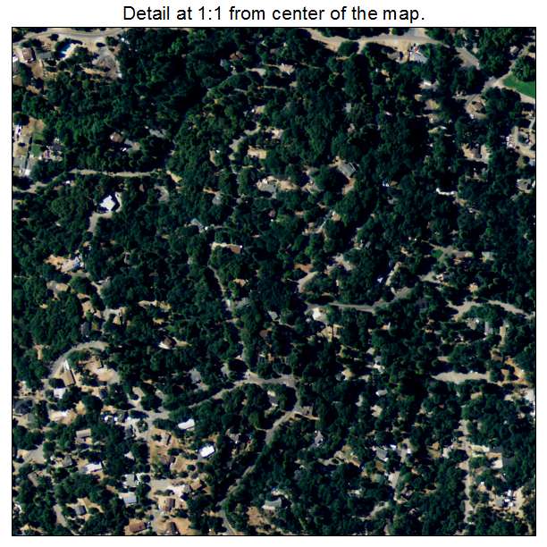 Mono Vista, California aerial imagery detail