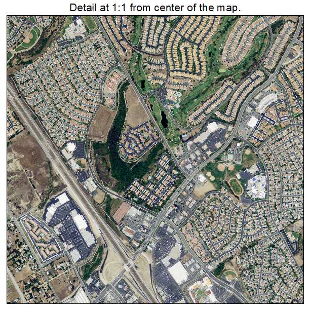 Murrieta, California aerial imagery detail