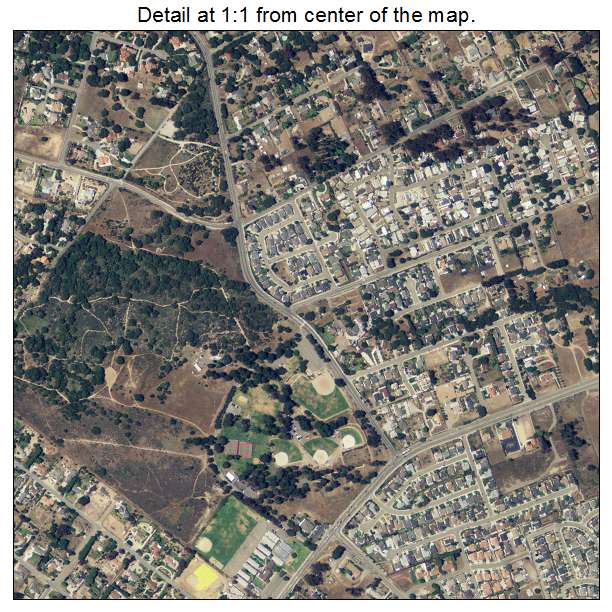 Nipomo, California aerial imagery detail