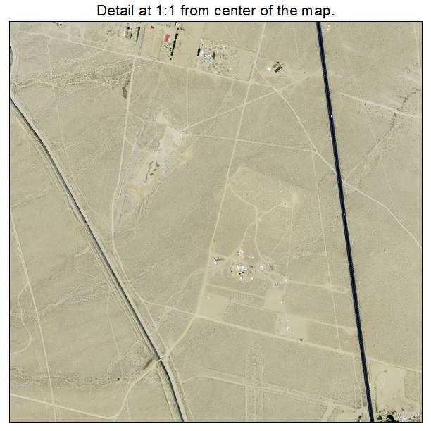 Olancha, California aerial imagery detail