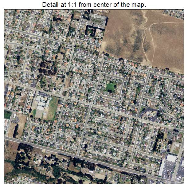 Orcutt, California aerial imagery detail