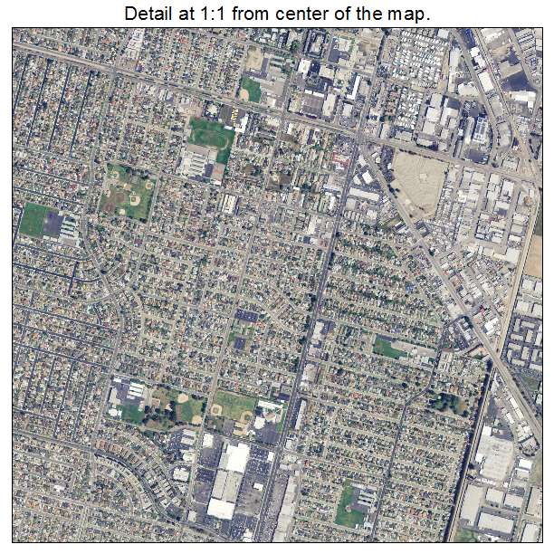 Oxnard, California aerial imagery detail