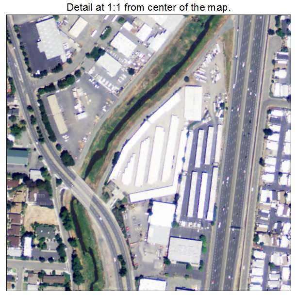 Pacheco, California aerial imagery detail