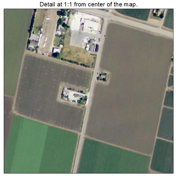 Pajaro, California aerial imagery detail