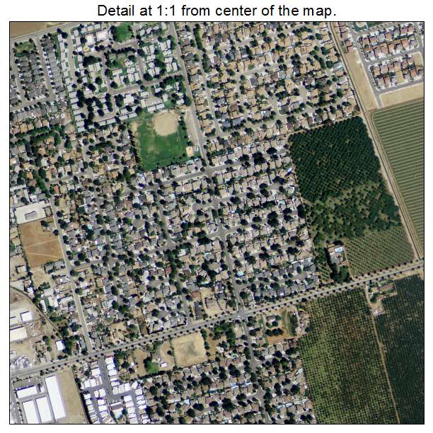 Patterson, California aerial imagery detail