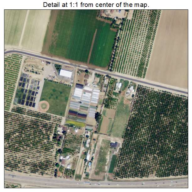 Piru, California aerial imagery detail