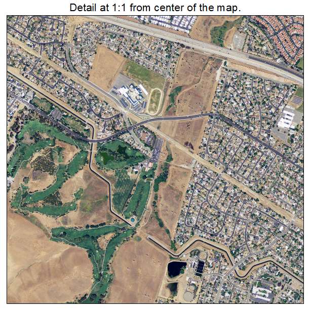 Pittsburg, California aerial imagery detail