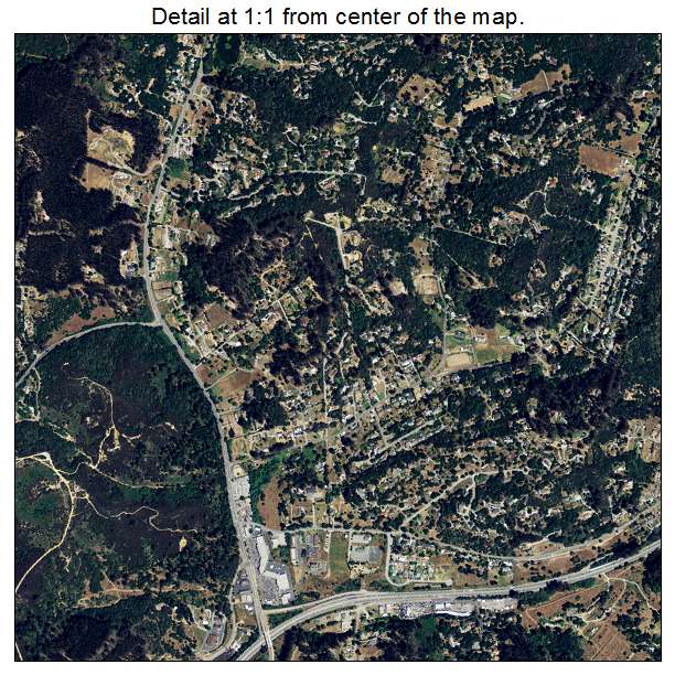 Prunedale, California aerial imagery detail