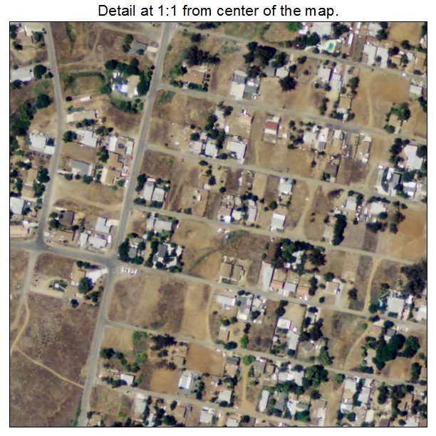 Quail Valley, California aerial imagery detail