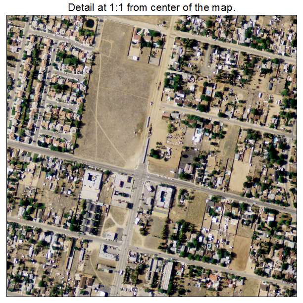 Quartz Hill, California aerial imagery detail