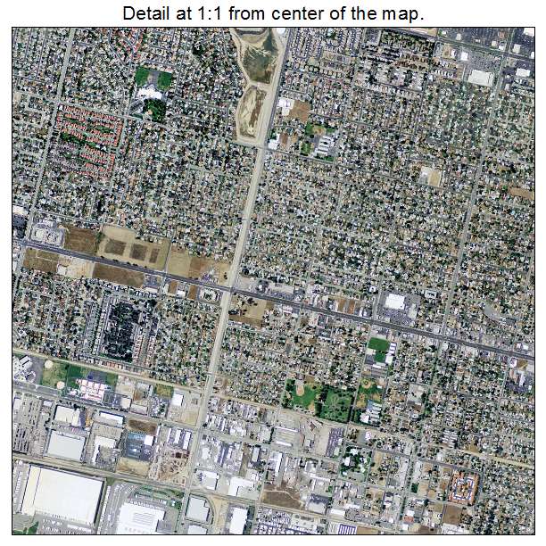 Rialto, California aerial imagery detail