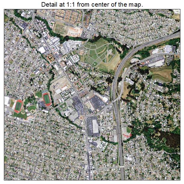 Richmond, California aerial imagery detail