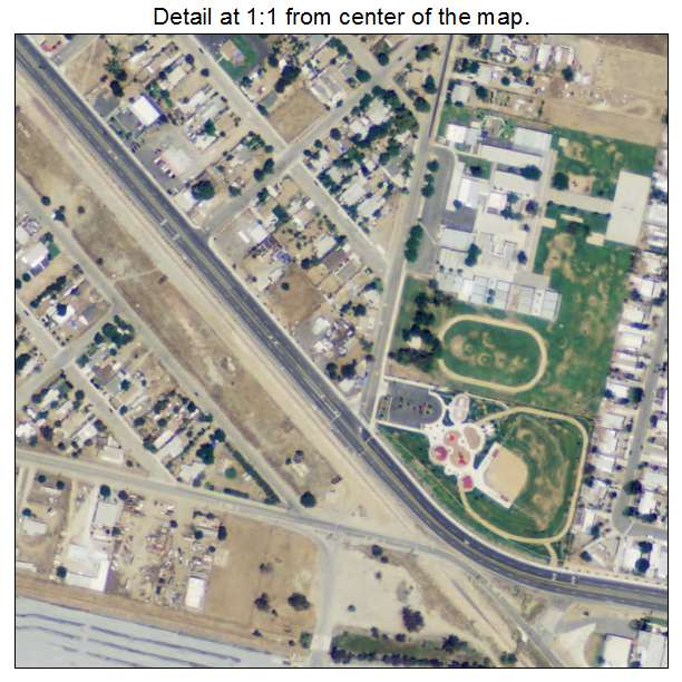 Romoland, California aerial imagery detail
