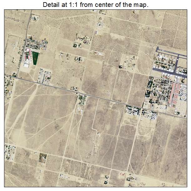 Rosamond, California aerial imagery detail