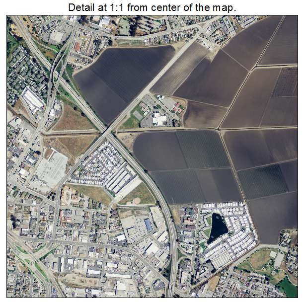 Salinas, California aerial imagery detail