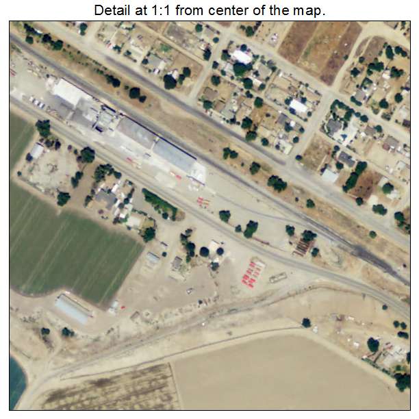 San Lucas, California aerial imagery detail