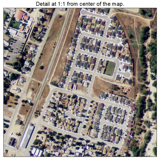 San Miguel, California aerial imagery detail