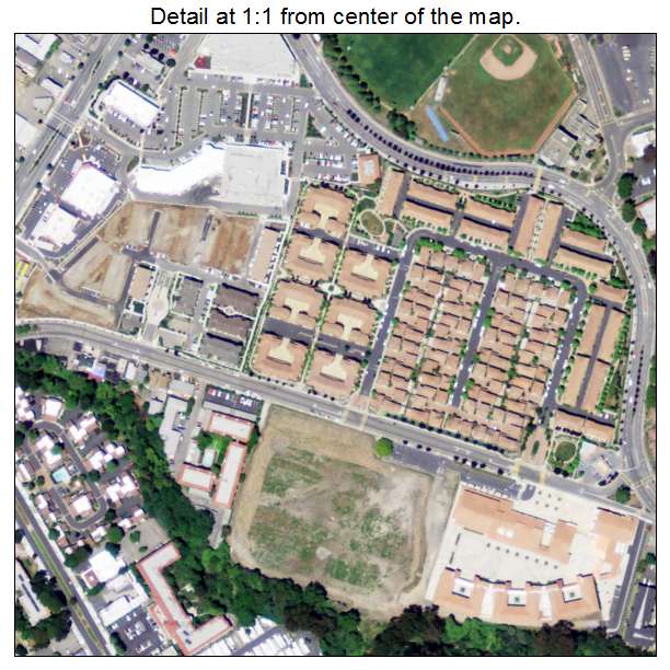 San Pablo, California aerial imagery detail