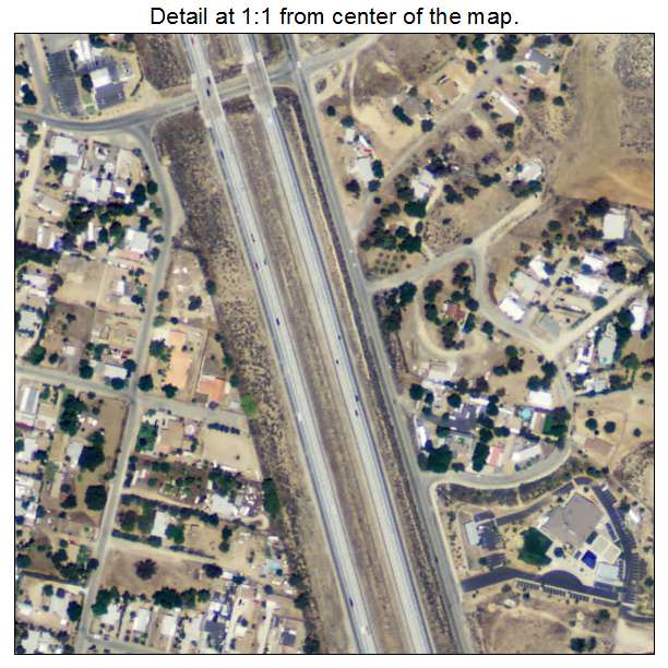 Sedco Hills, California aerial imagery detail