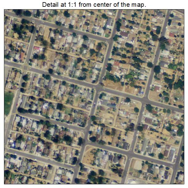 Shackelford, California aerial imagery detail