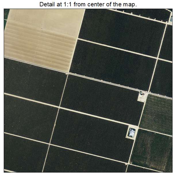 Shafter, California aerial imagery detail