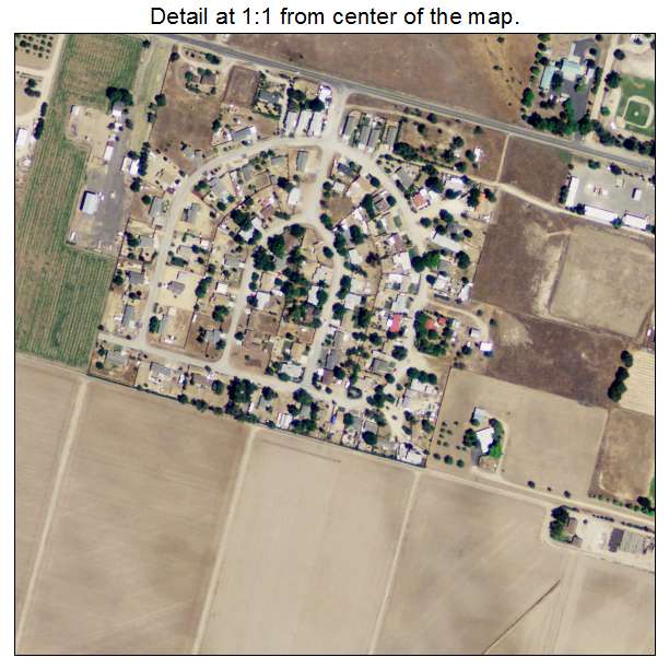 Shandon, California aerial imagery detail