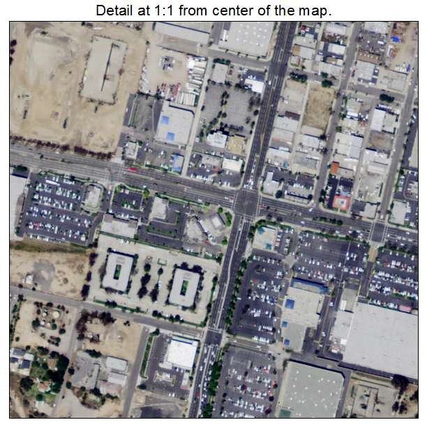 Signal Hill, California aerial imagery detail