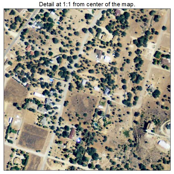 Squirrel Mountain Valley, California aerial imagery detail