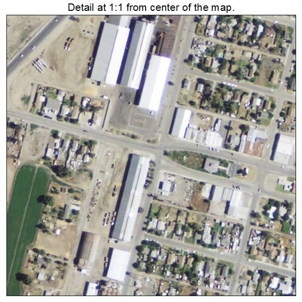Stratford, California aerial imagery detail