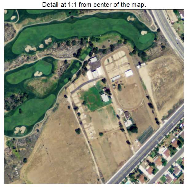Sunnyslope, California aerial imagery detail