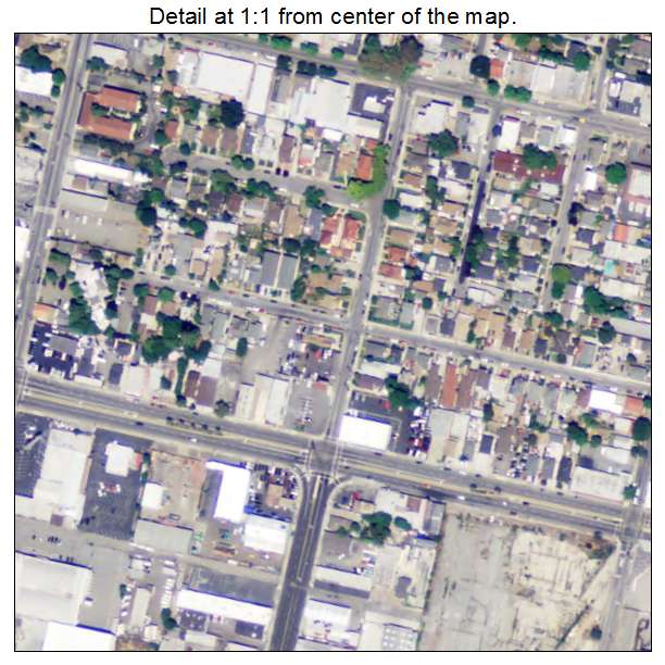 Sunol Midtown, California aerial imagery detail