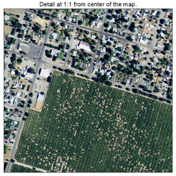 Sutter, California aerial imagery detail