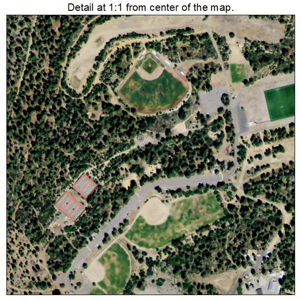 Tahoe Vista, California aerial imagery detail